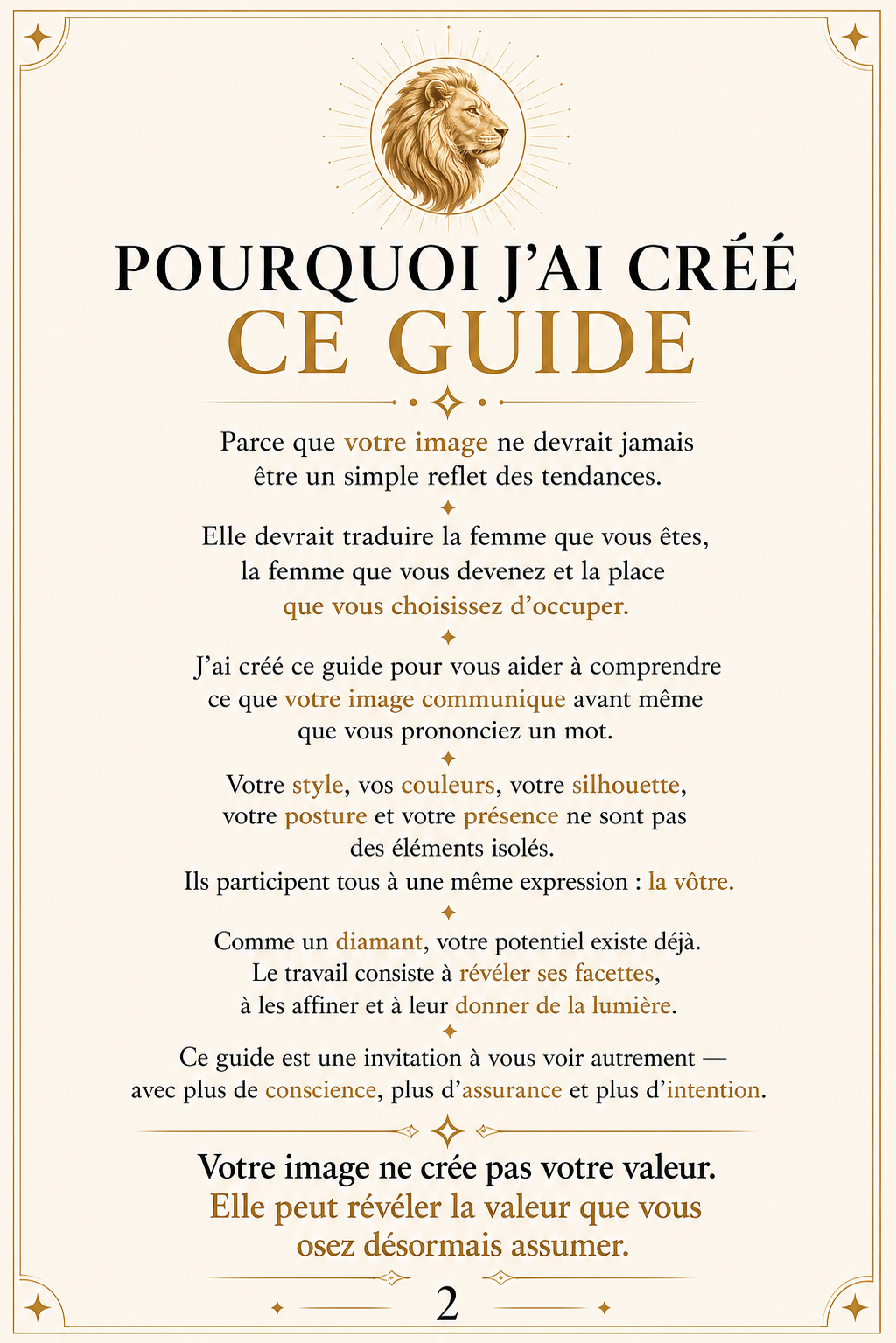 Page Pourquoi j'ai créé ce guide ?
